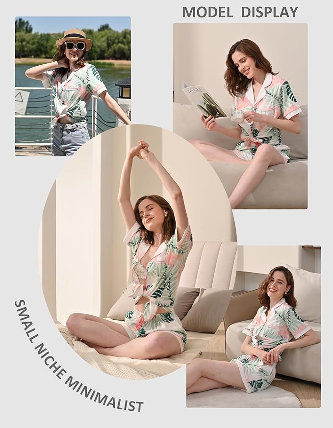 Women's 100% Cotton Pajama Set - 2 Piece