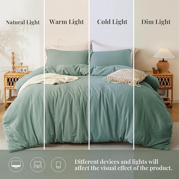 Microfiber Duvet Cover Set - 3 Piece