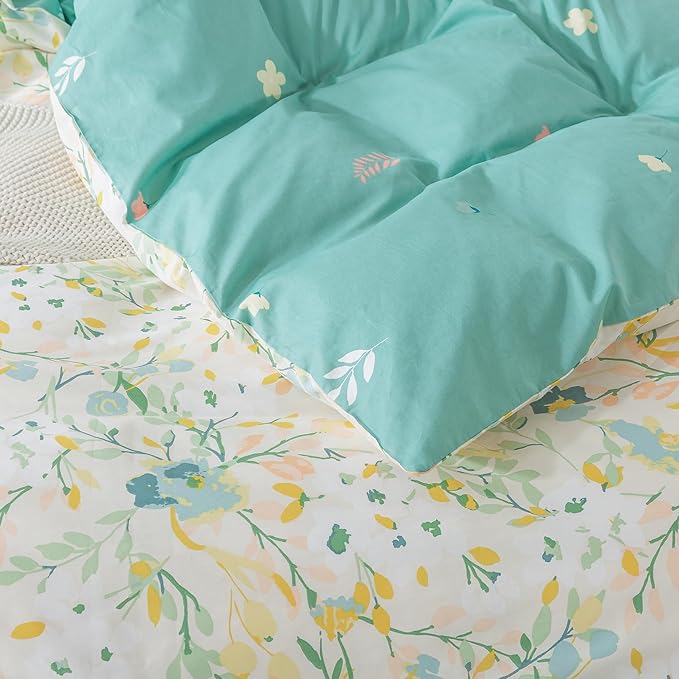 100% Cotton Duvet Cover Set - King - 3 Piece