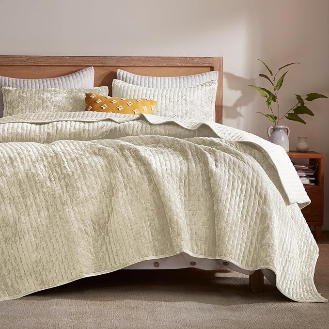 Velvet Quilt Set - Queen