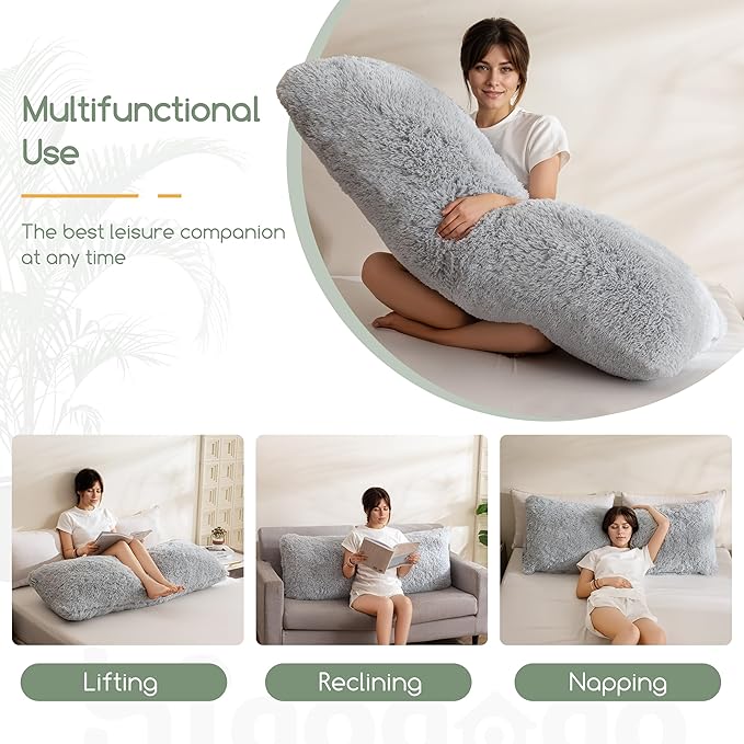 Memory Foam Body Pillow - Full - 20 x 54 in