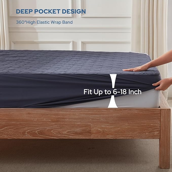 Waterproof Mattress Protector - Queen