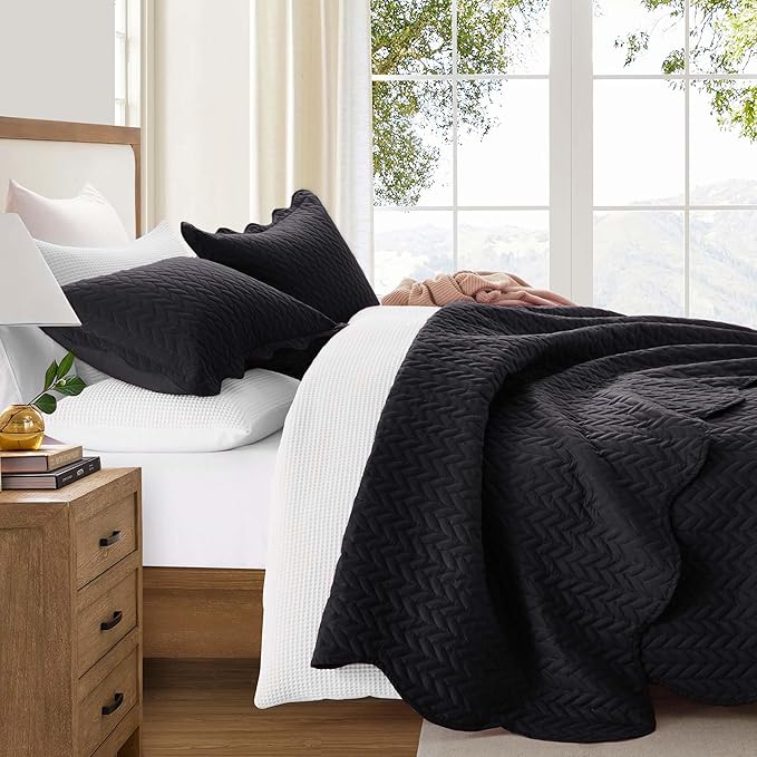 Microfiber Quilt Set - King - 8 Pack