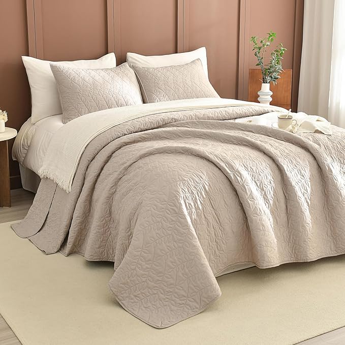 100% Cotton Bedding Set - King - 3 Piece