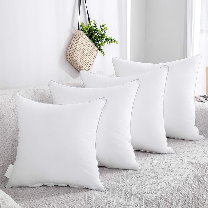100% Cotton Pillow Insert - 2 Piece