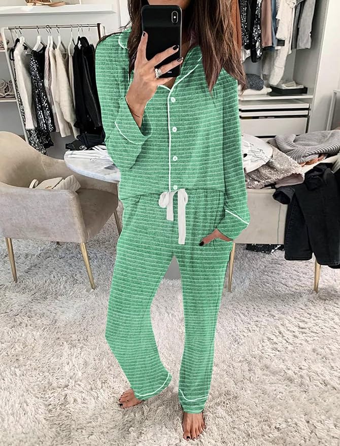 Pants Pajama Set - Long Sleeve - 2 Piece
