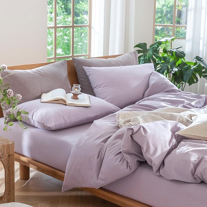 Linen Duvet Cover Set - Queen