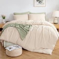Linen Duvet Cover Set - Queen - 3 Piece