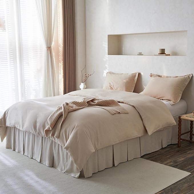 Linen Bed Skirt - Queen