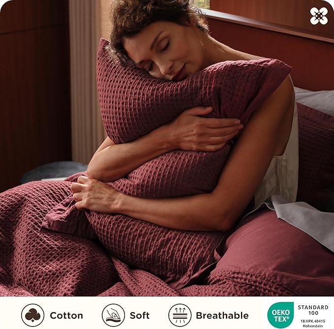 100% Cotton Duvet Cover Set - King - 3 Piece