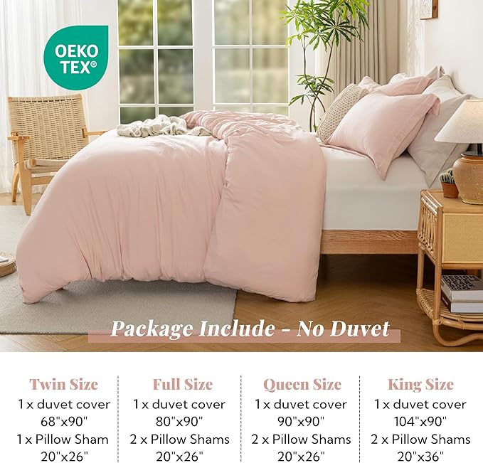 Microfiber Duvet Cover Set - 3 Piece