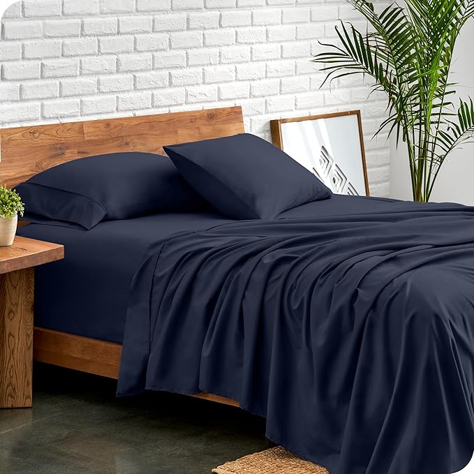 Microfiber Bed Sheet Set - Split King - 5 Piece