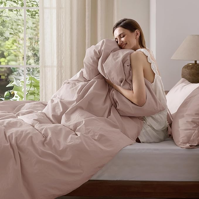 Linen Duvet Cover Set - Queen