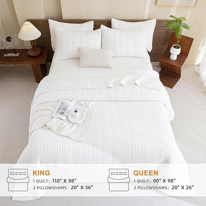 Quilt Set - Queen - 3 Piece