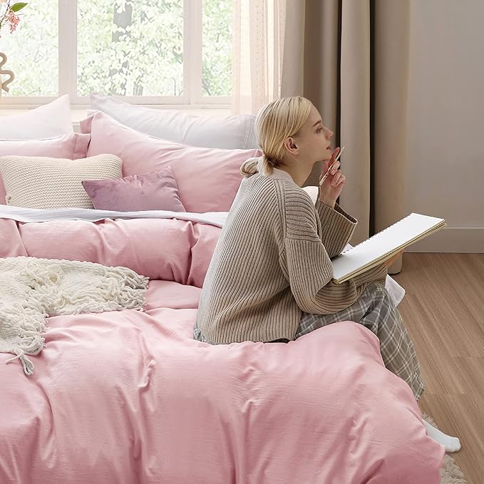 Duvet Cover Set - Full - 80 x 90 in - 3 Piece
