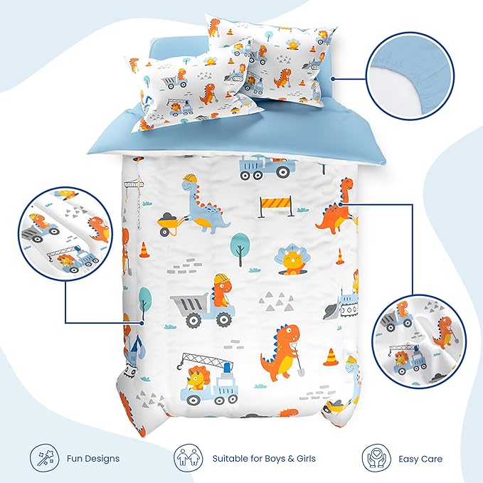 Microfiber Comforter Set - Full - 98 x 86 in - 4 Piece