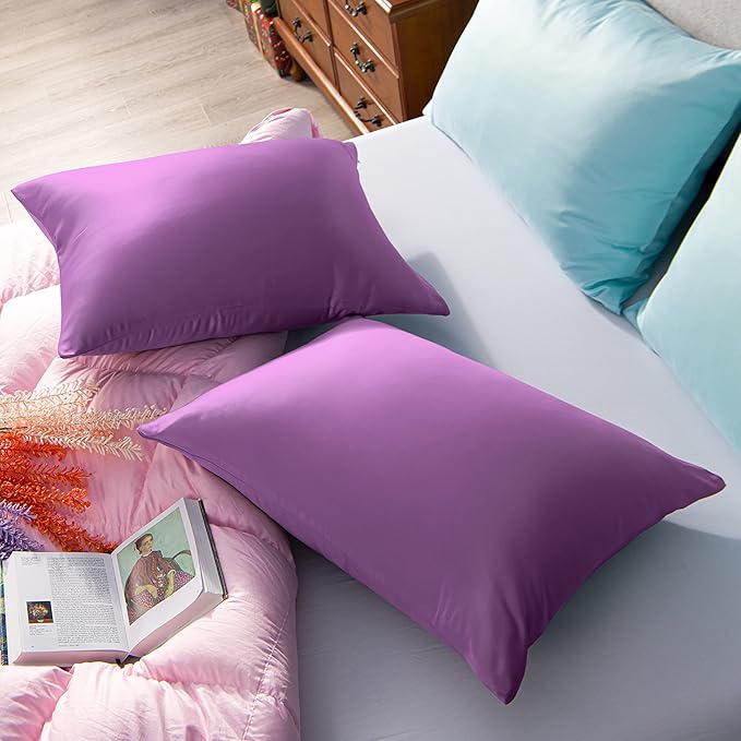 Satin Pillowcase Set - Standard - 20 x 26 in - 2 Piece