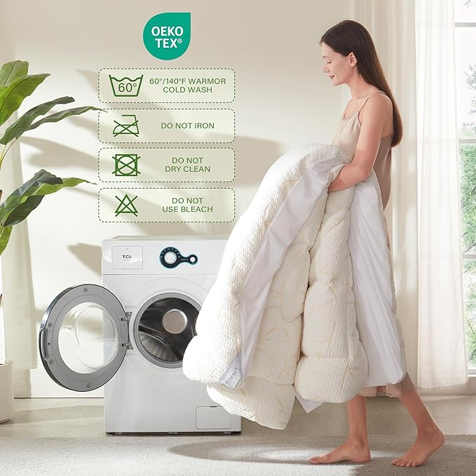 Waterproof Mattress Topper - Full - 21 in Deep Pocket