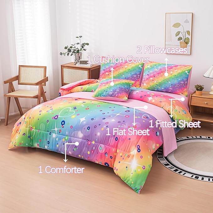 Comforter Set - Full - 6 Piece