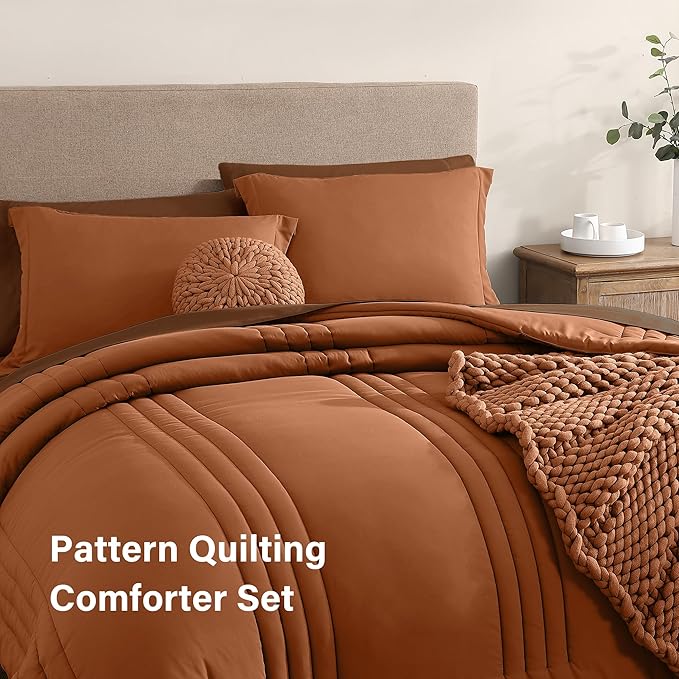 Comforter Set - Queen - 7 Piece