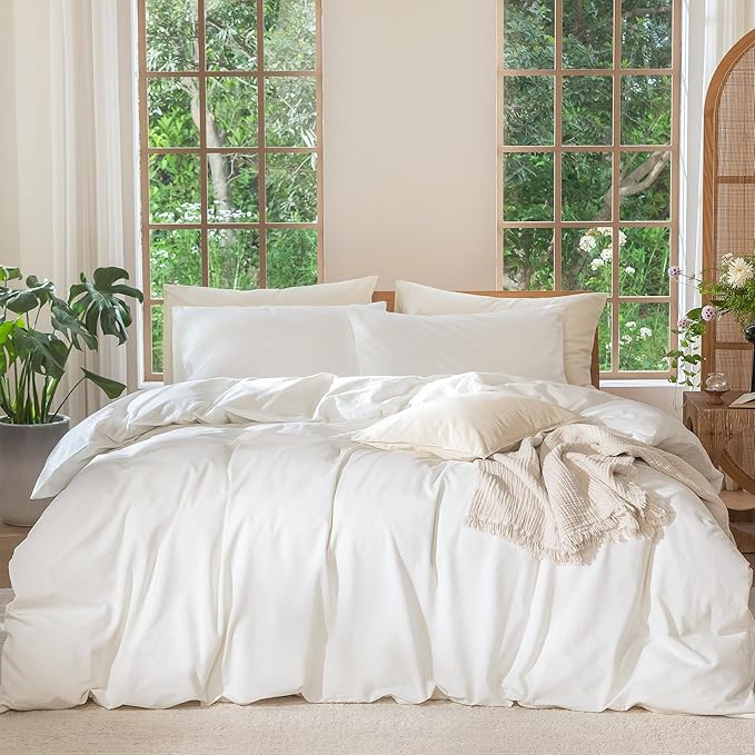 Linen Duvet Cover Set - Full