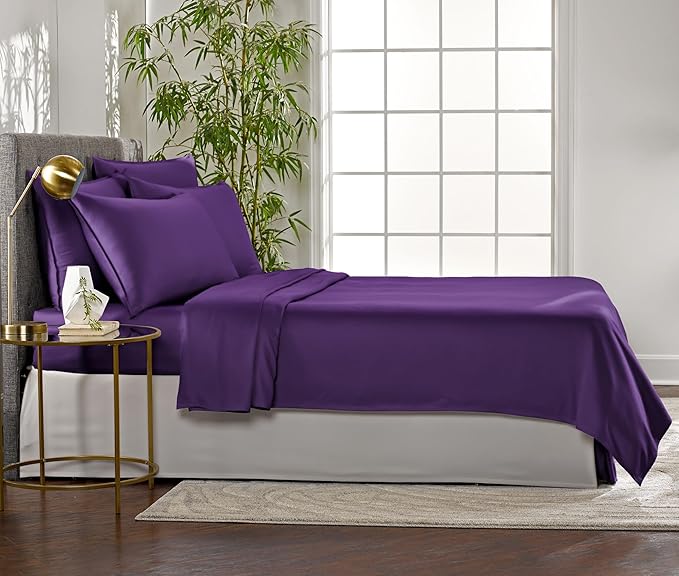 Bamboo Cooling Bed Sheet Set - Twin - 3 Piece