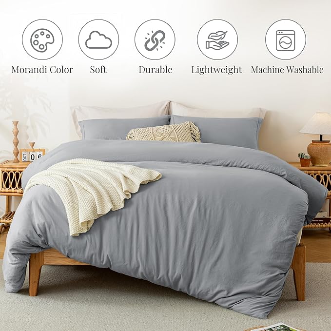 Microfiber Duvet Cover Set - 3 Piece
