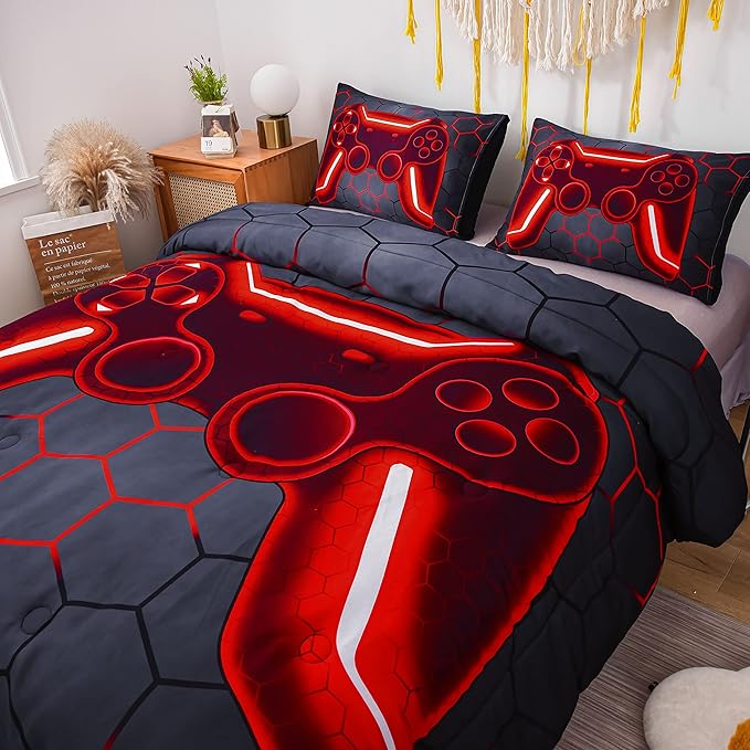 Microfiber Comforter Set - Queen