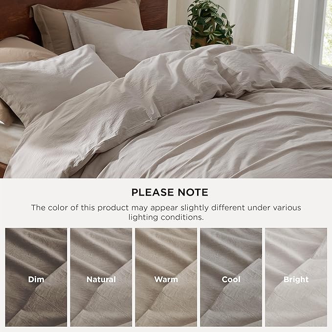 Linen Duvet Cover Set - Full