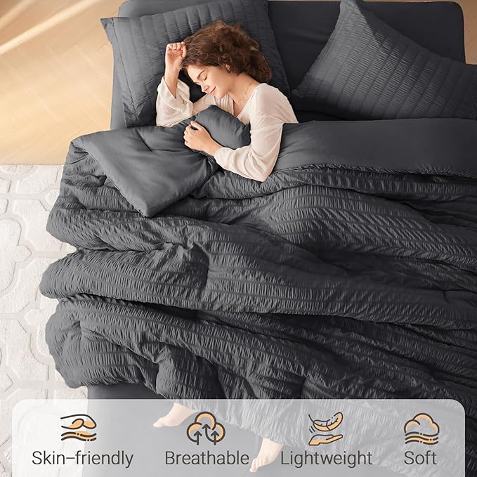 Comforter Set - King - 7 Piece