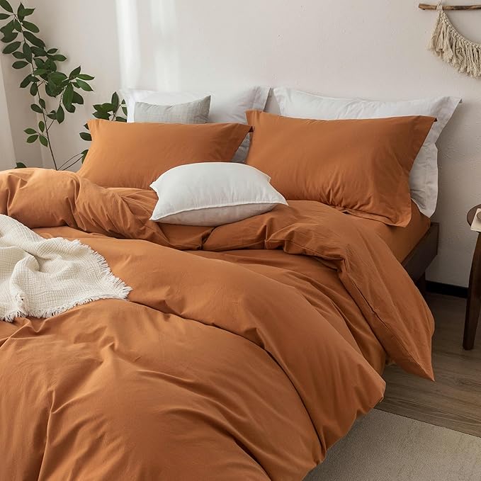 Linen Duvet Cover Set - King