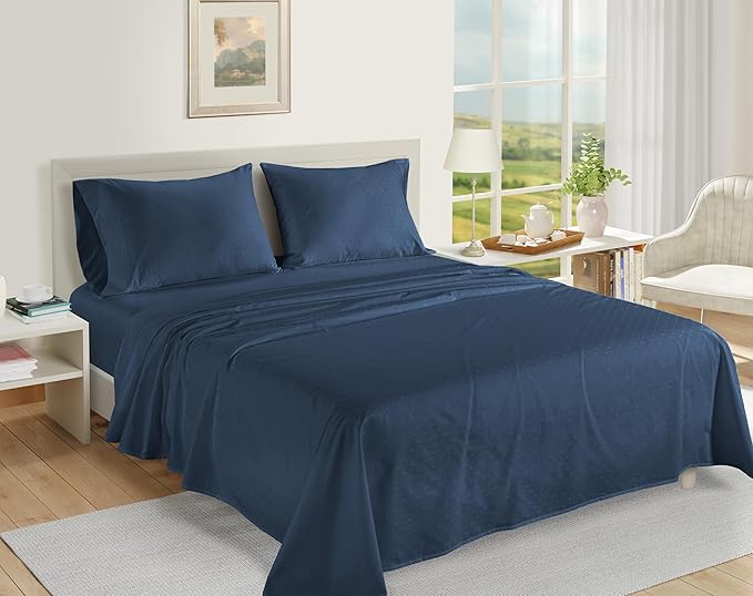 Linen Bed Sheet Set - Full - 16 in Deep Pocket