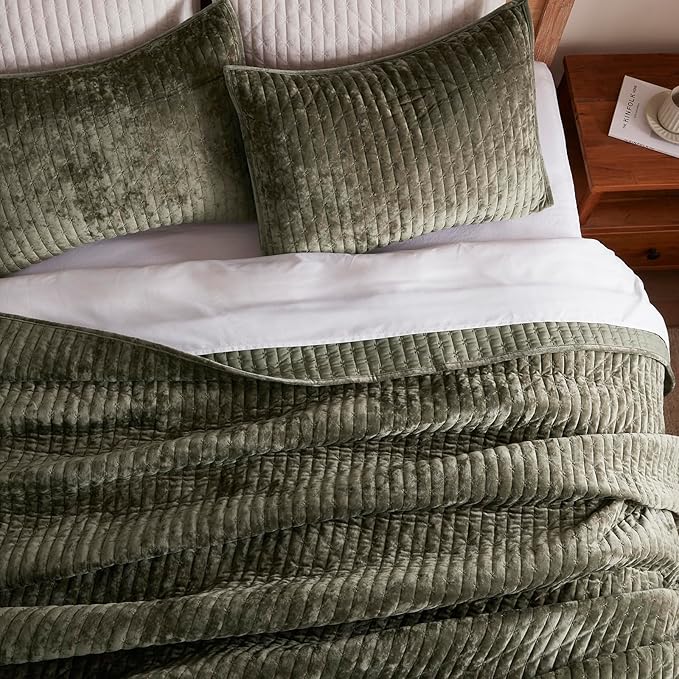 Velvet Quilt Set - King