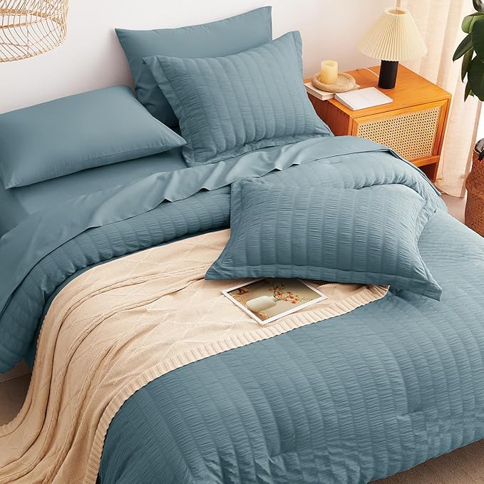 Down Alternative Comforter Set - Full - 7 Piece