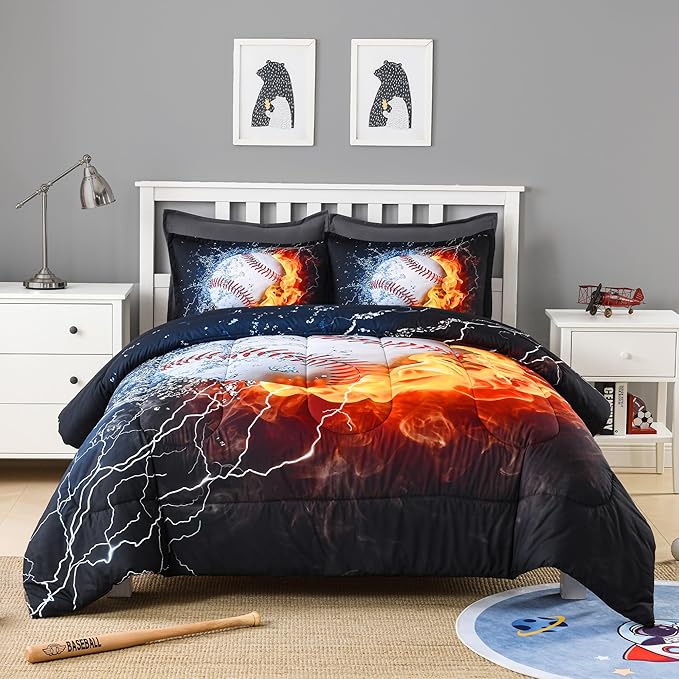 Microfiber Comforter Set - Full - 79 x 90 in - 3 Piece
