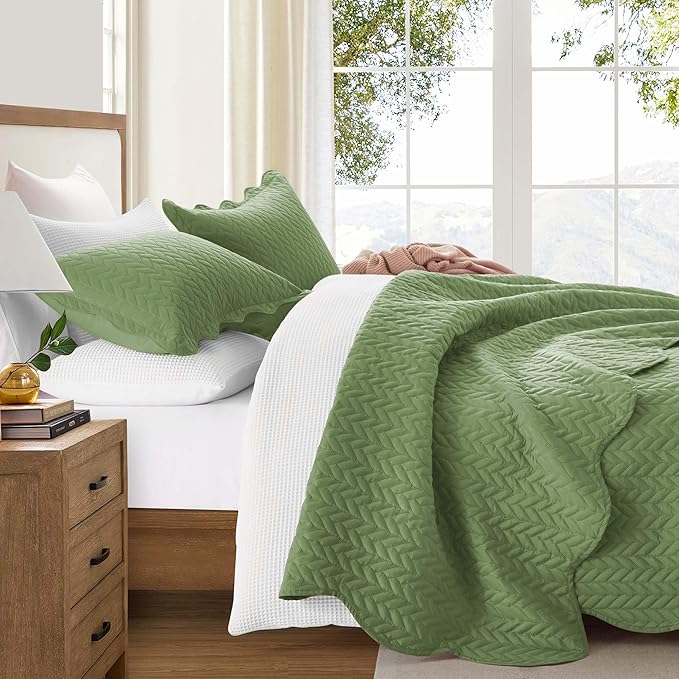 Microfiber Quilt Set - Twin - 2 Piece