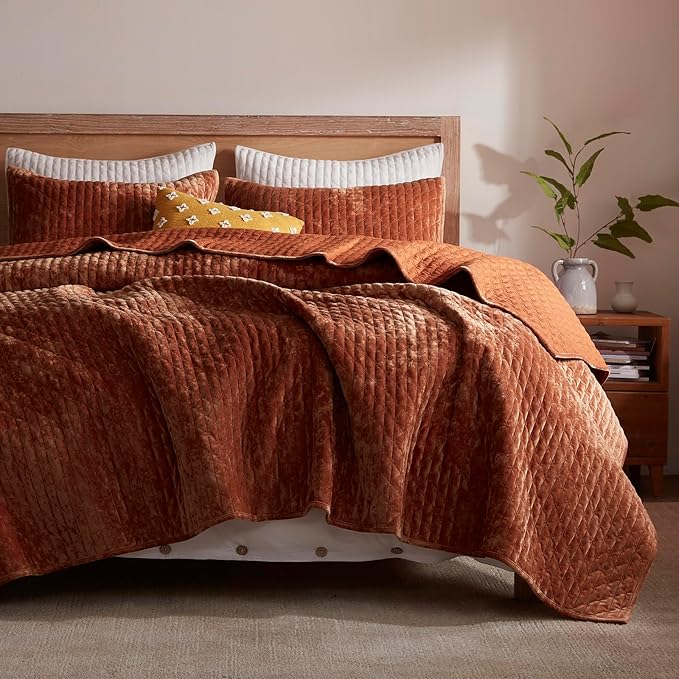 Velvet Quilt Set - King