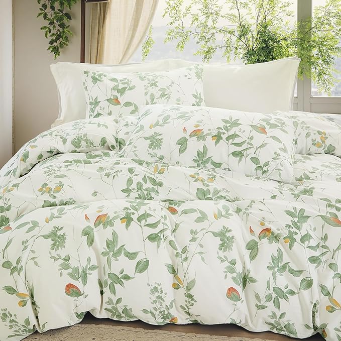 100% Cotton Duvet Cover Set - Queen - 3 Piece