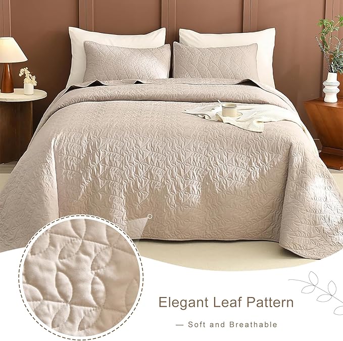 Linen Bedding Set - King - 3 Piece
