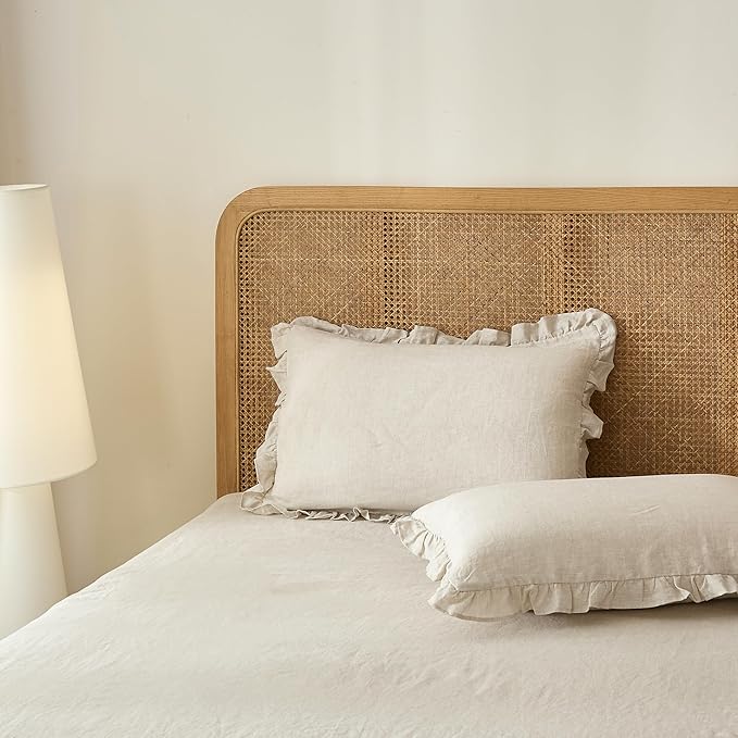 Linen Duvet Cover Set - Queen - 3 Piece
