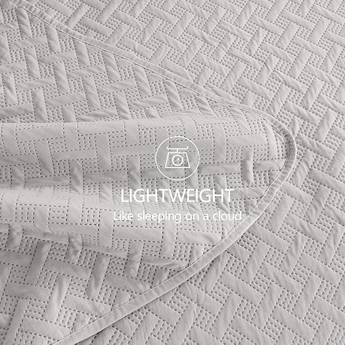 Microfiber Quilt Set - Twin