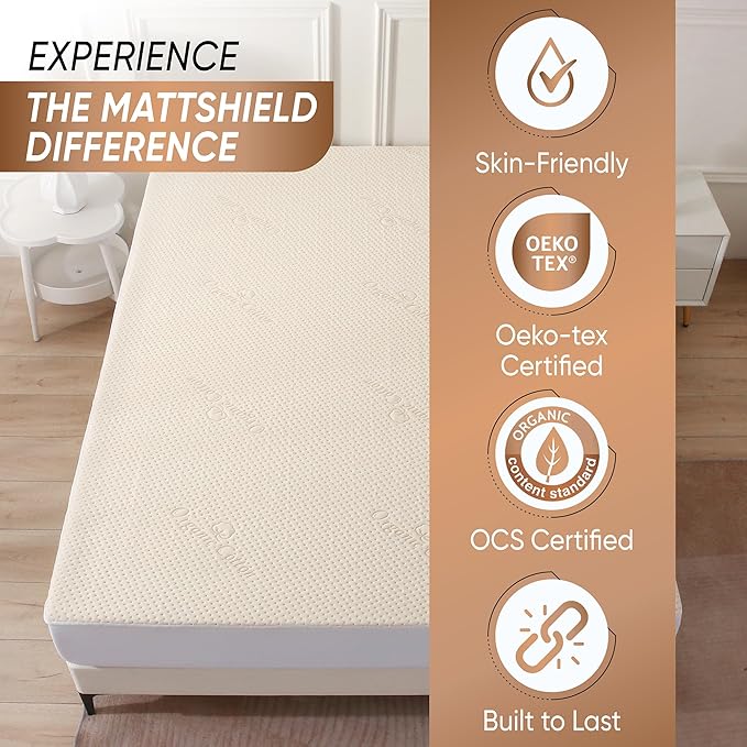Jersey Waterproof Mattress Protector - Twin