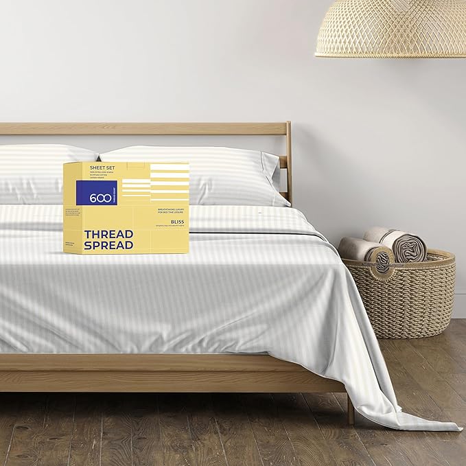 Cooling Bed Sheet Set - Queen - 18 in Deep Pocket - 4 Piece