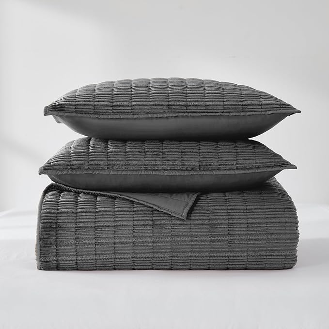 Velvet Quilt Set - Queen