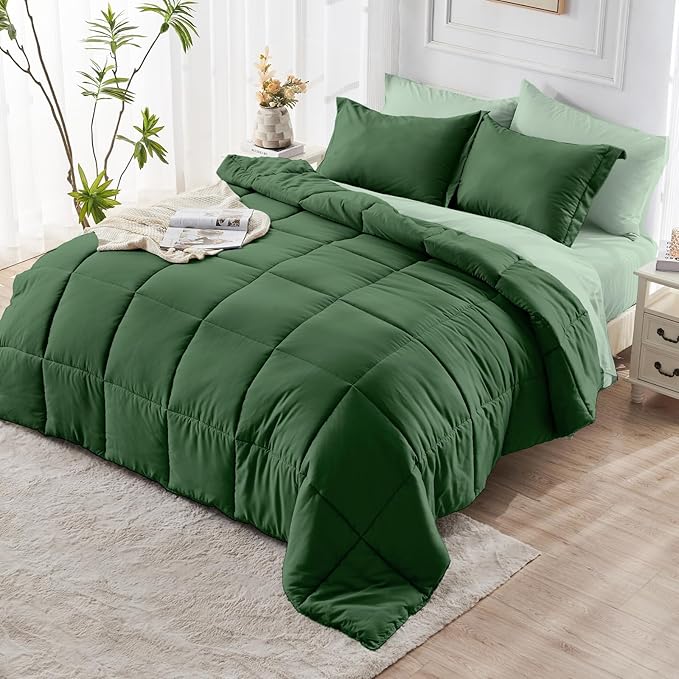 Down Alternative Comforter Set - Full - 7 Piece