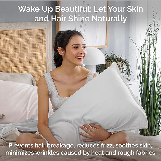 Bamboo Cooling Pillowcase Set - Queen - 2 Piece