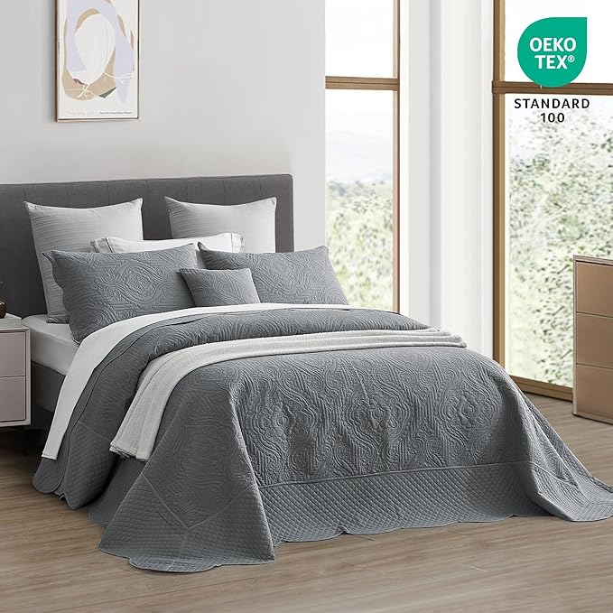 Microfiber Bedding Set - King - 5 Piece