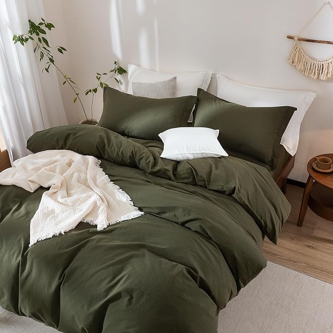Linen Duvet Cover Set - King