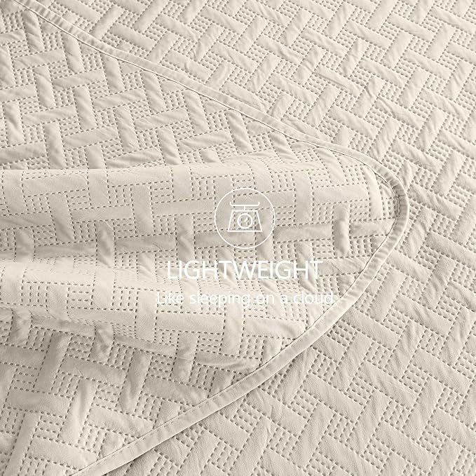 Microfiber Quilt Set - Queen