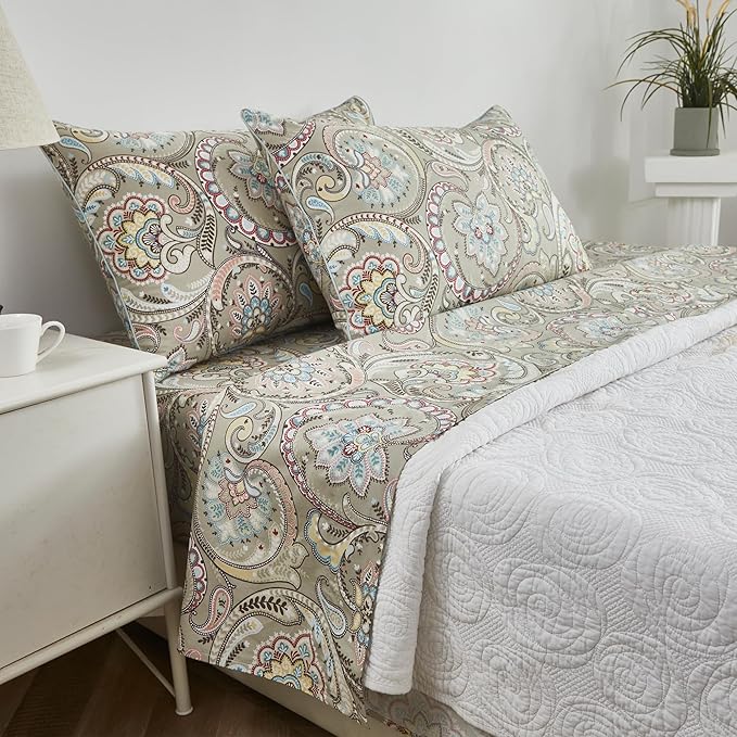 Bed Sheet Set - Queen - 4 Piece